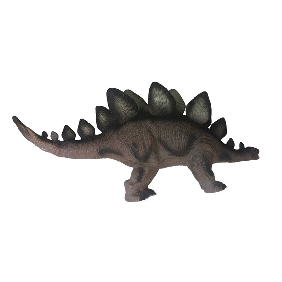 STEGOSAURUS Soft touch, Toys-R-US Xtra Large 19" Realistic Rubber DINOSAUR - Picture 5 of 11